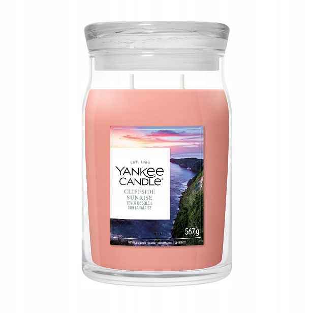 Velká vonná svíčka Yankee Candle Cliffside Sunrise