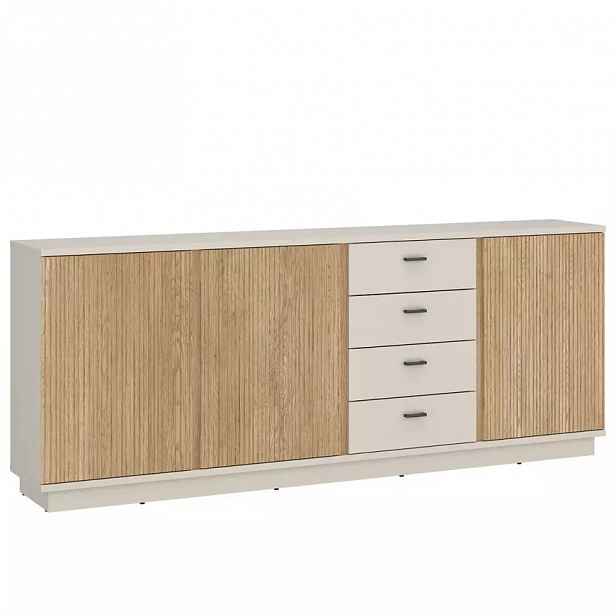 Komoda Mosano LUSK103 3D4S dub cremona/kašmír