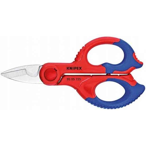 Nůžky pro elektrikáře, 155 mm, 95 05 155 Sb, Knipex