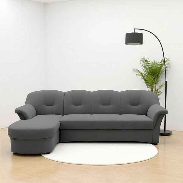 MID.YOU ROHOVÁ ROZKLÁDACÍ POHOVKA, textil, tmavě šedá