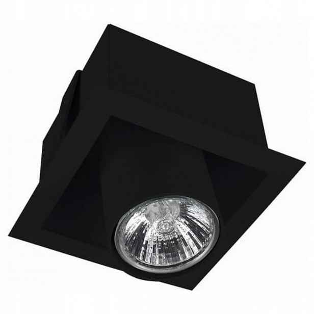 Jednotlivá Podomítková Lampa Eye Mod Černá 1xGU10 bodové osvětlení