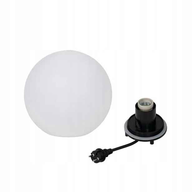 Zahradní lampa Kula 30 cm Dekorace zahrady 230V IP65 E27 Stono Kanlux