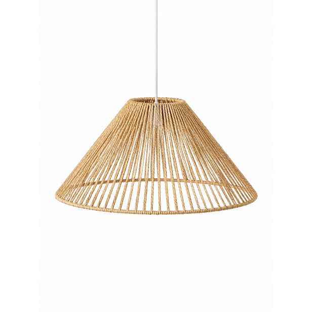 Závěsná lampa boho – přírodní pletenina – Rio