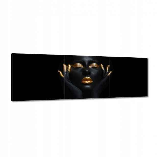 Obrazy 120x40 Zlatá meditace