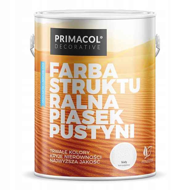 Pouštní písková Barva bílá 10 l Primacol