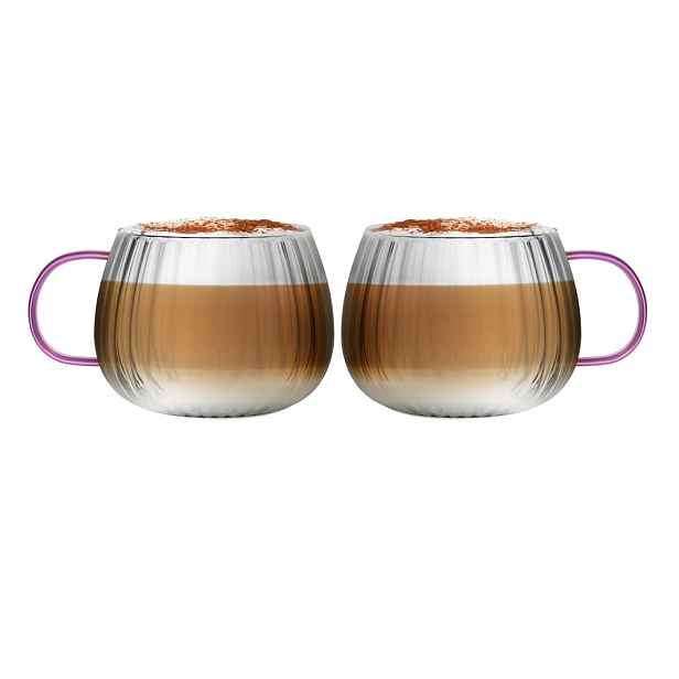 Hrnky na cappuccino v sadě 2 ks 350 ml Tulip – Vialli Design