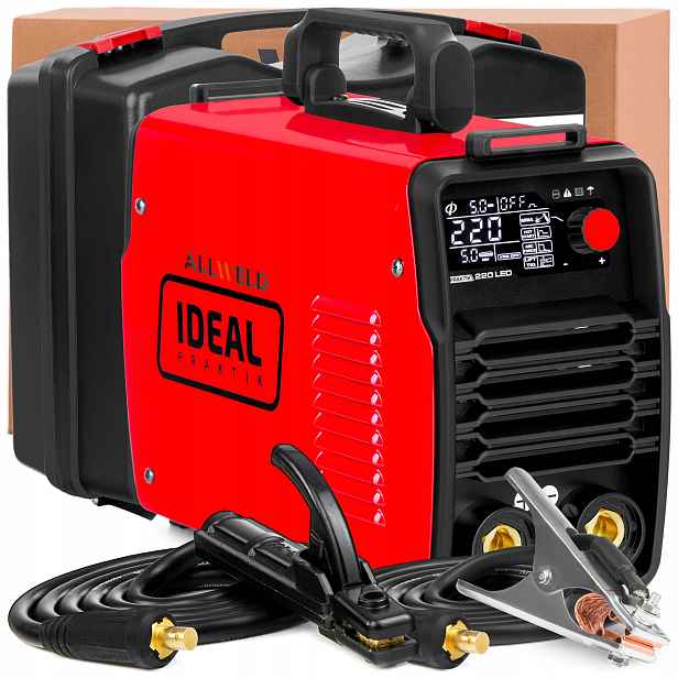Invertorová Svářečka Ideal Praktik 220 Led Synergy 230V 220A Mma Tig Lift