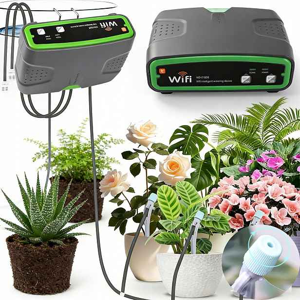 Automatický Zavlažovací Systém Pro Rostliny V Květináčích, Wi-fi Aplikace