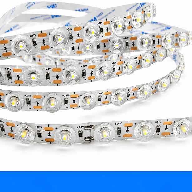 Led páska optická čočka pro kazety 48 LED/m IP20 24V Modrá 10 m