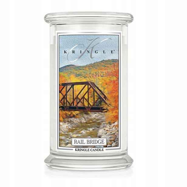 Rail Bridge – Kringle Candle – velká svíčka se dvěma knoty (624 g)