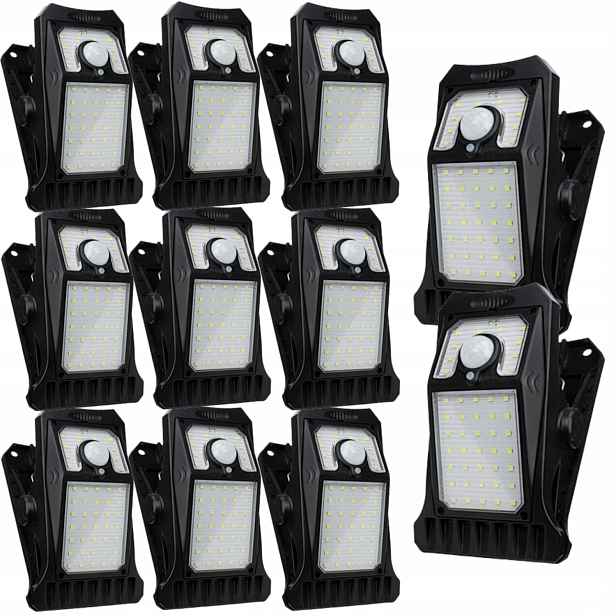 11 x Led solární zahradní venkovní závěsná lampa s pohybovým senzorem