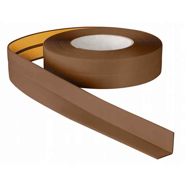 Dokončovací Lišta pružná Pvc 30x30 15 m Hnědá
