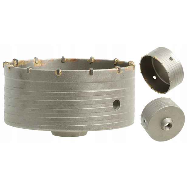 Korunkový Vrták Na Betonu 130 mm Fréza Korunka Vidiová Pod Plechovku Do Cihlového Zdiva
