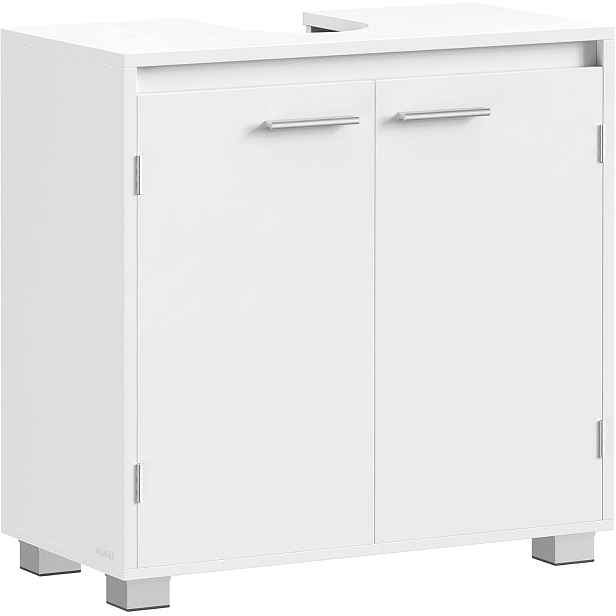 SONGMICS Skříňka pod umyvadlo Vasagle Bruser 60 cm bílá