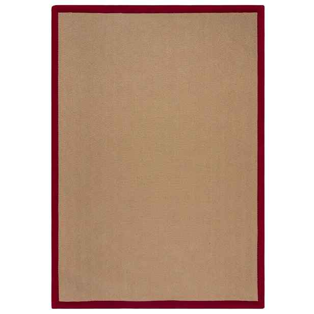 Flair Rugs Kusový koberec Herringbone Border Kira Red 200x290 cm
