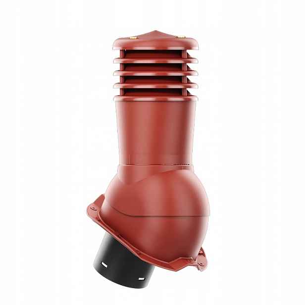 Větrací komín Smartline profil T18 fi 150 mm, nezateplený, červený
