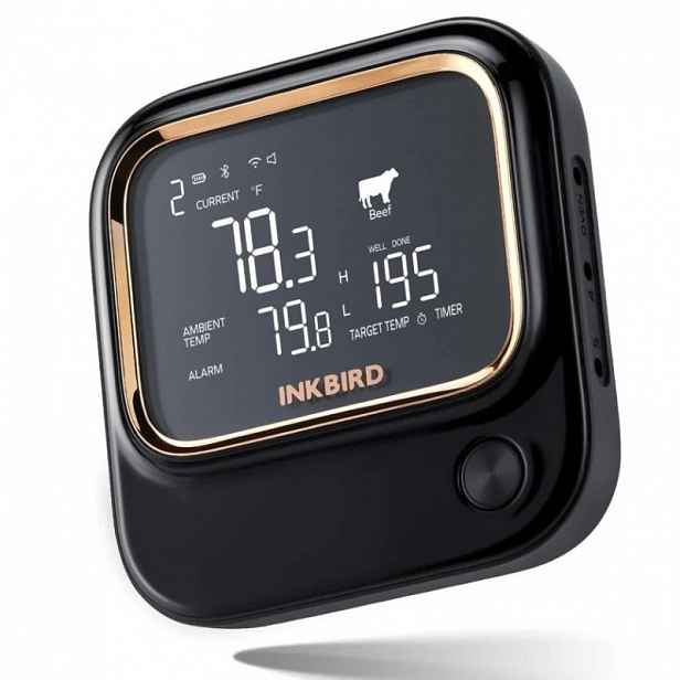WiFi+Bluetooth BBQ teploměr INKBIRD se 4 sondami