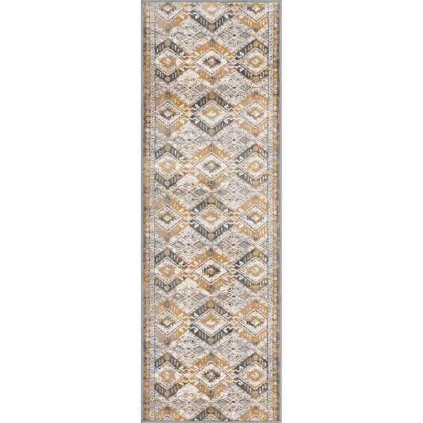 Béžový běhoun 67x200 cm Soft Eman – FD