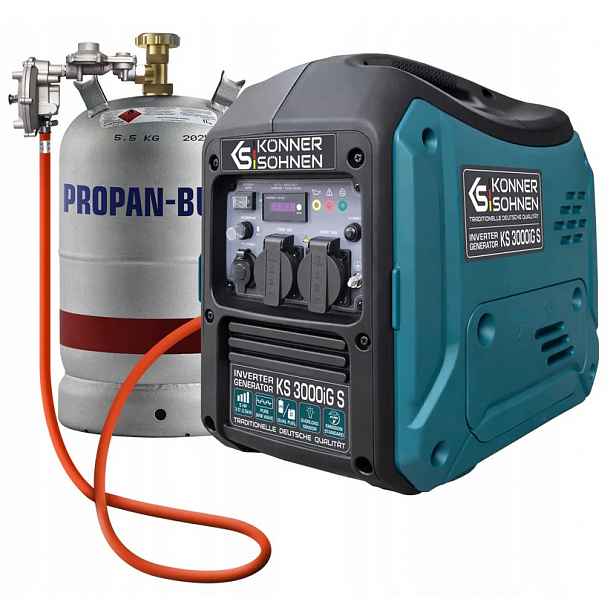 Invertorový generátor Ks 3000iG S Lpg
