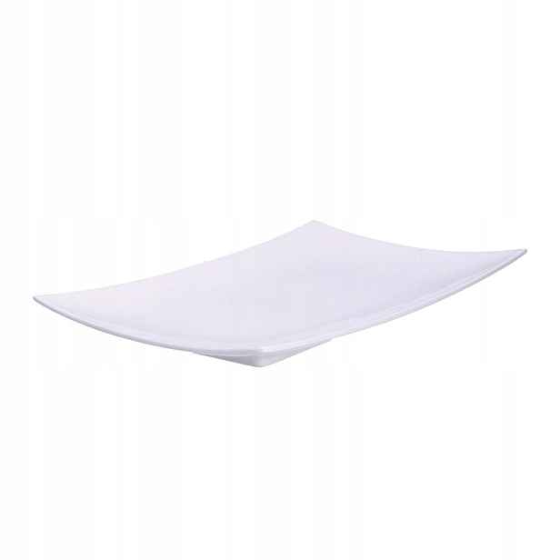 Sada 2 servírovacích tácků 35 x 23 cm Essenziale Gourmet La Porcellana Bianca