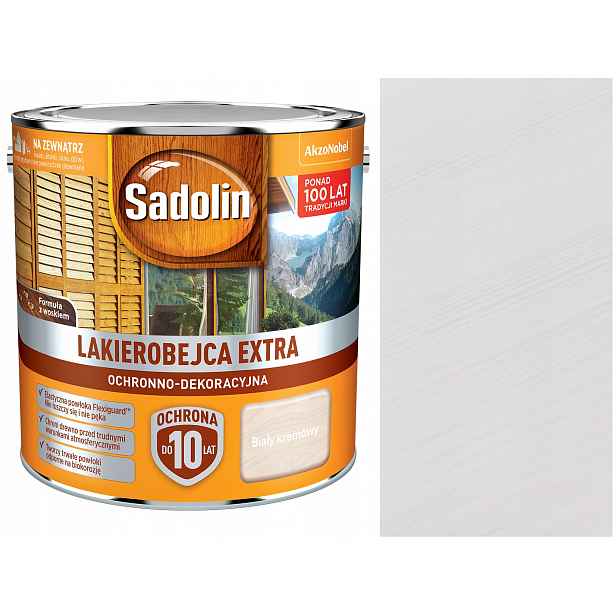 Sadolin Lakobejca Extra Bílý Krémový 2,5L
