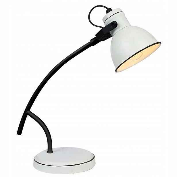Bílá a černá stolní lampa E14 Zumba Candellux