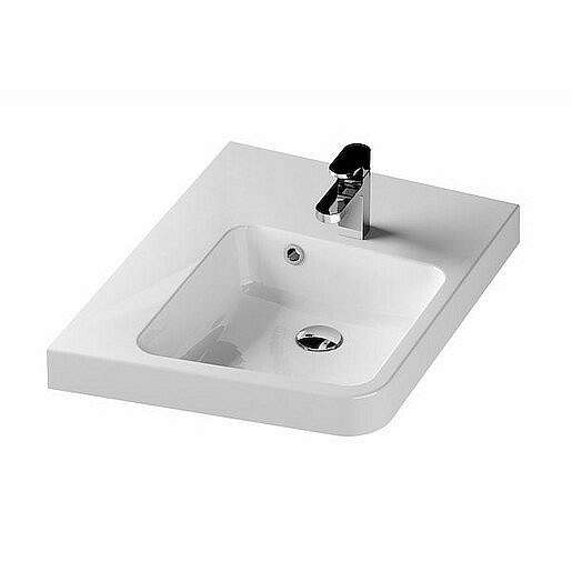 Umyvadlo Ravak BeHappy II 50x66,5 cm otvor pro baterii vlevo XJAL1100001