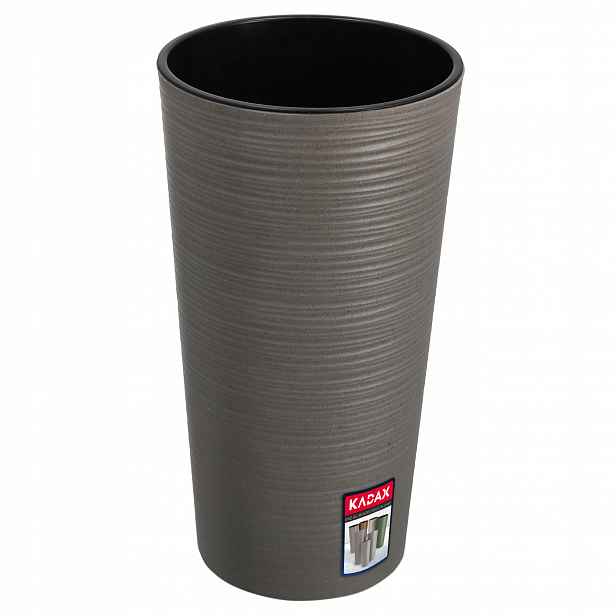 Květináč Obal Na Květináč Ekologický Šedý 30cm