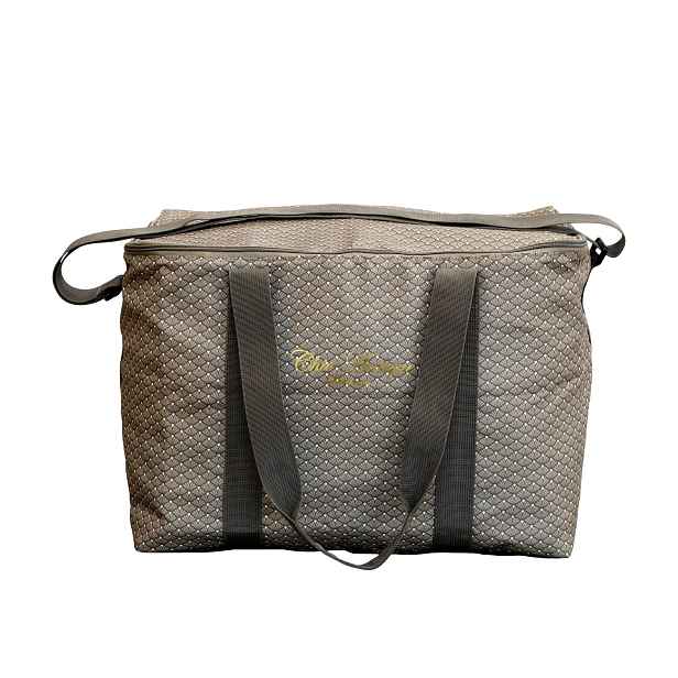 Veliká mocca cestovní termotaška s popruhem Pessac Cooler - 44*27*32cm Chic Antique
