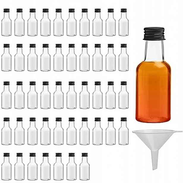 Mini Lahve Na Alkohol (48 Kusů) Plastová Láhev 25 ml