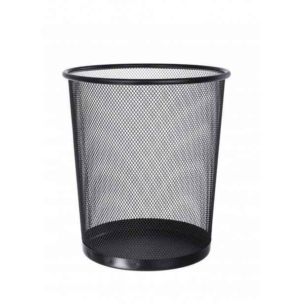 Odpadkový koš Crelando do kanceláře, pokoje, domu, práce, 14 l, černý