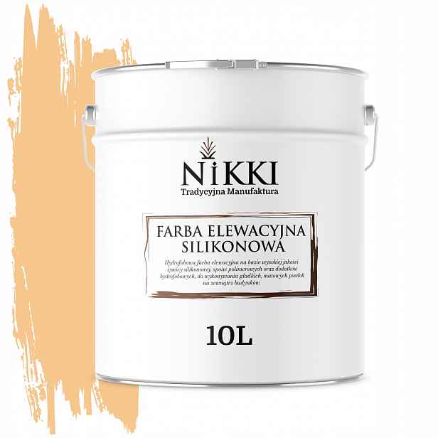 Barva Barva na Fasádu 10L na omítku Venkovní Světle oranžová Barvy