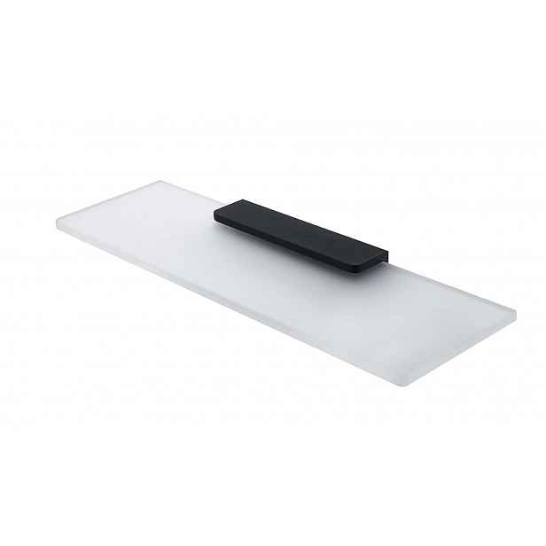 Nimco Maya - Polička, 40 cm, matné sklo/černý mat MAC 29091B-40-90