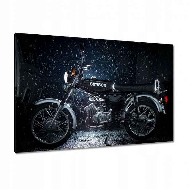 Obrazy 120x80 Černý Simson 4 rychlostní stupně