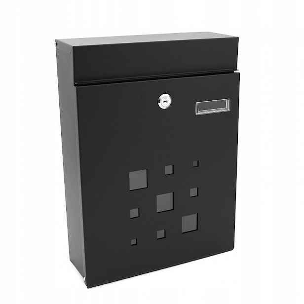Poštovní Schránka M-Kraft-560 28x37x10 Černá Matná