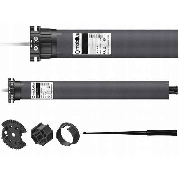 Radiový pohon motoru pro venkovní rolety Mobilus M45 Mr Fi 60 mm 25 Nm