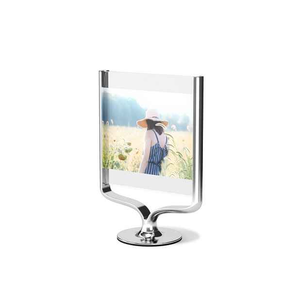 Rámeček na fotografie 13x18 cm Umbra Wishbone - stříbrný