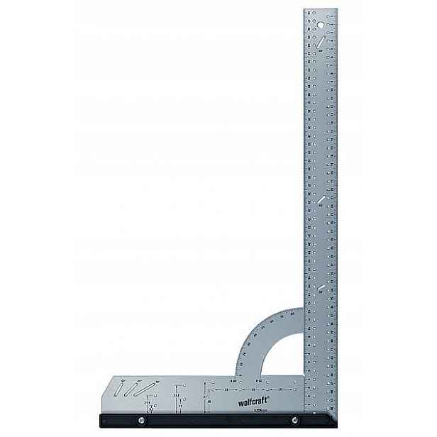 Univerzální úhelník 280x500 mm, úhloměr Wolfcraft