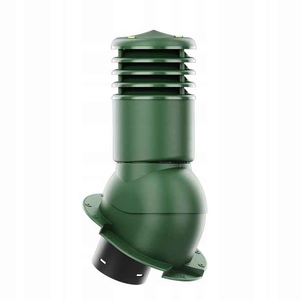 Větrací komín Smartline kaprařina fi 150 mm, zateplený, zelený