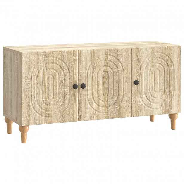 vidaXL Televizní skříň 99 x 34,5 x 50 cm Dub sonoma Kompozitní dřevo