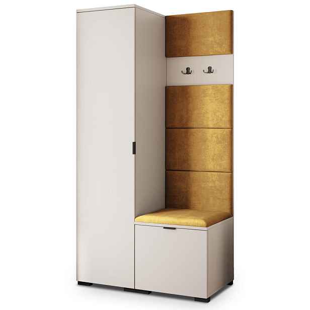 MASSENO MODERNÍ PŘEDSÍŇOVÁ SESTAVA LORI, 95/181/51 cm, kašmírová