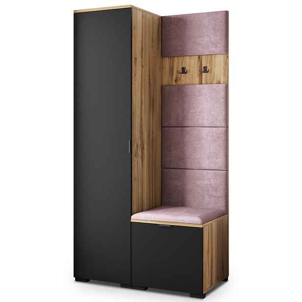 MASSENO MODERNÍ PŘEDSÍŇOVÁ SESTAVA LORI, 95/181/51 cm, dub Wotan