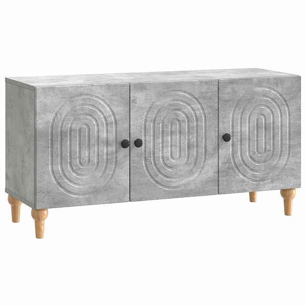 vidaXL Televizní skříň 99 x 34,5 x 50 cm Betonově šedá