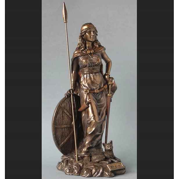 Figurka Severská Freja, bohyně lásky a války Veronese 33 cm