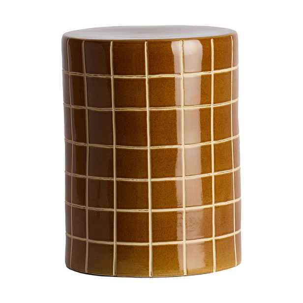 Keramický kulatý odkládací stolek ø 33 cm Maucho – Light & Living