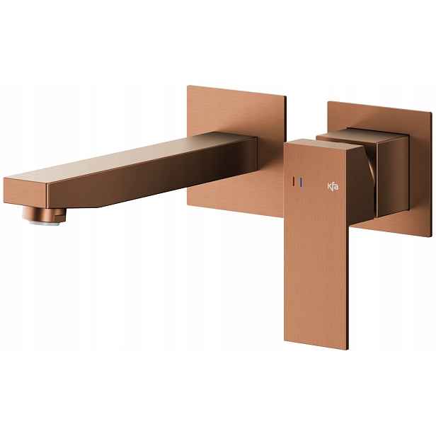 Kfa Podomítková Umyvadlová Baterie Logon, Kartáčovaná Rose Gold Pvd