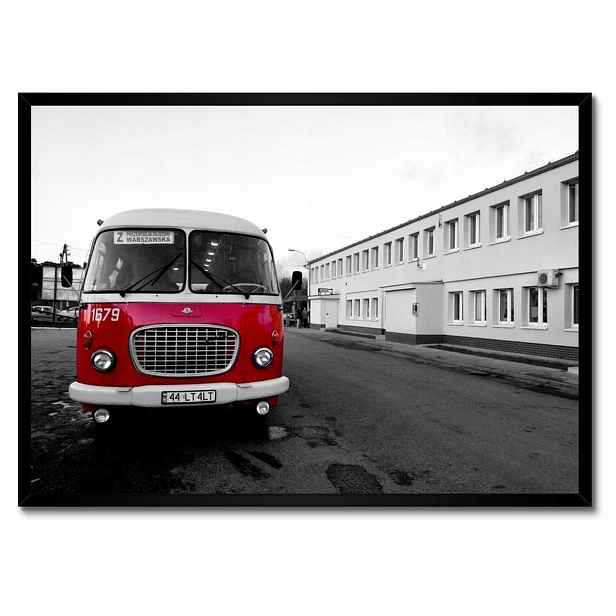 Plakáty v rámu 70x50 Červený Jelcz Okurka