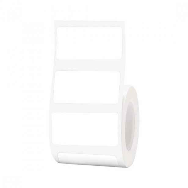Role samolepek na etikety, 40x20mm, 320 ks/role, Bílá - NIIMBOT