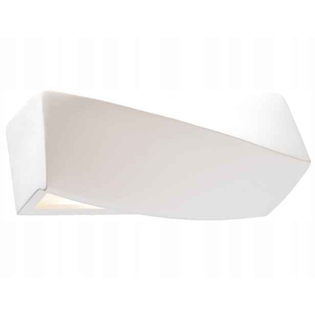 Nástěnné svítidlo Sollux Keramické Bílé ozdobné Mini E27, 1x60W, IP20