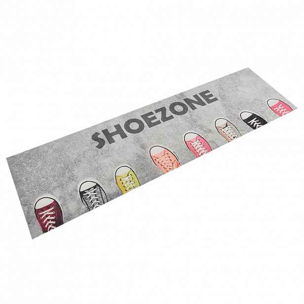 vidaXL Kuchyňský koberec omyvatelný Shoezone 45 x 150 cm samet
